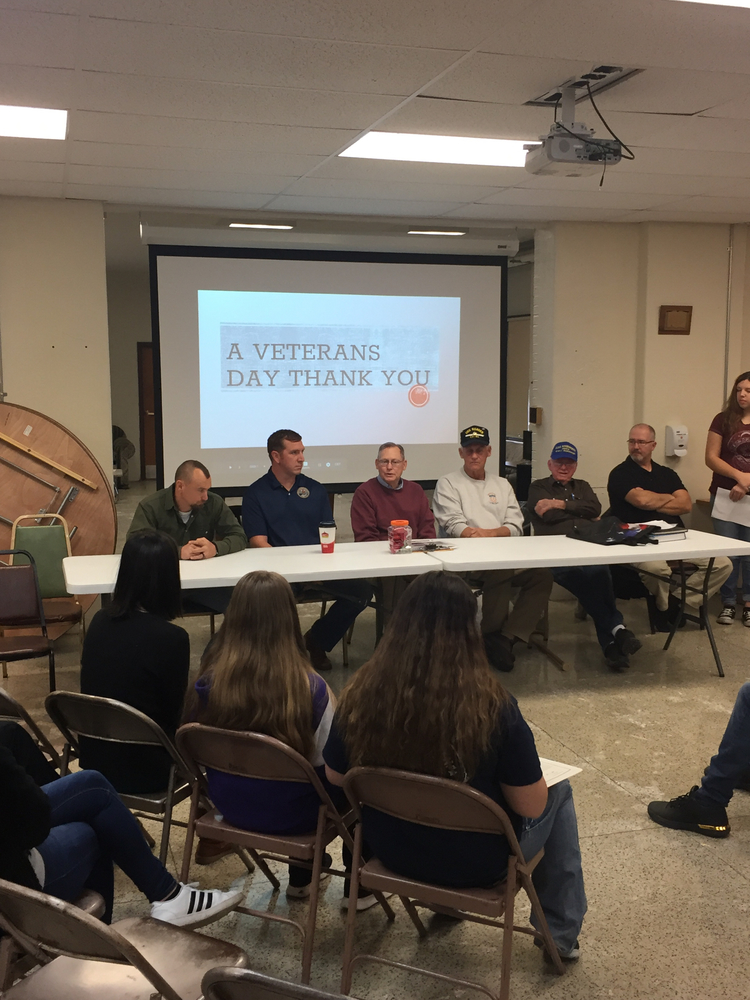 HS Civics Class Pays Tribute To Local Veterans