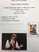 Title I & Pre-K present "There is Magic in Reading"